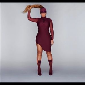 Ivy Park Maroon Dress
